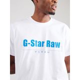 G-STAR - Symbols T-shirt - Wit - 100% Biologisch Katoen