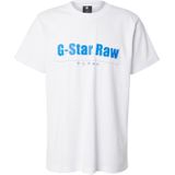 G-STAR - Symbols T-shirt - Wit - 100% Biologisch Katoen