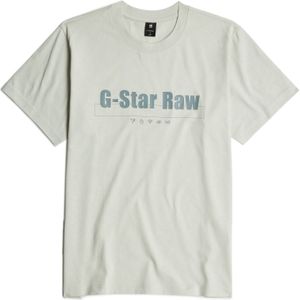 G-STAR - Symbols Print - T-shirt - Grijs - Kwartmouw