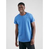 G-Star - Text Back GR Overdyed Lash R T-shirt - Blauw - Katoen