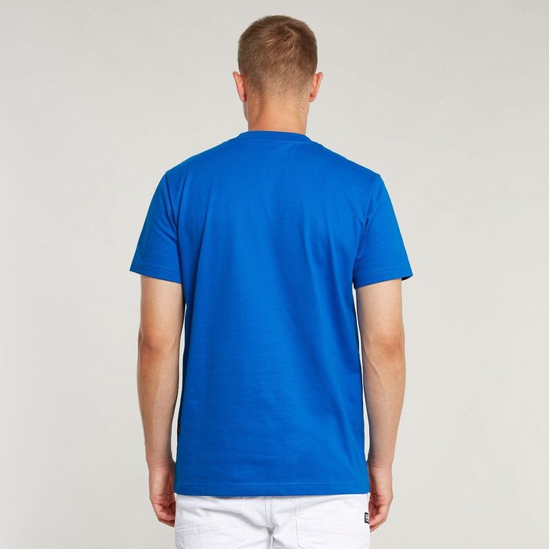 Gauge - T-shirt - Midden Blauw - Heren