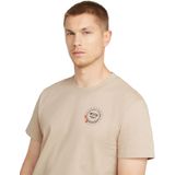 G-Star Raw - T-Shirt - Beige - Organisch Katoen - Normale Pasvorm