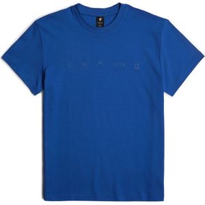 G-STAR RAW Heren Small Symbols R T T-shirt, blauw (Pilot D25974-c812-1235), XS