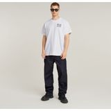 G-STAR - Barcode Back Graphic - T-shirt - Wit