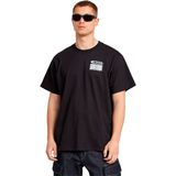 G-STAR - Barcode Back Graphic - T-shirt - Zwart - Biologisch Katoen