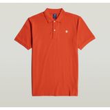 G-star - Dunda Slim Poloshirt - Korte Mouw - Blauw - Katoen