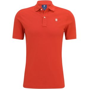 G-star - Dunda Slim Poloshirt - Korte Mouw - Blauw - Katoen