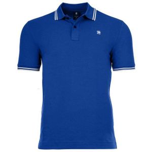 G-Star RAW Dunda Slim Stripe Polo, blauw (Pilot D17127-5864-1235), XL, Blauw (Pilot D17127-5864-1235), XL