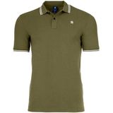 G-Star RAW - Dunda Slim Stripe Polo - Groen - D17127-5864-b230
