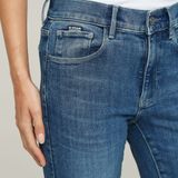 G-star - 3301 - Skinny Spijkerbroek - Denim - 5-pocket Constructie