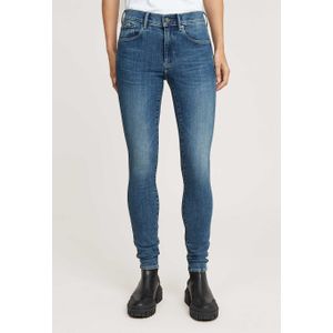 G-star 3301 Skinny Spijkerbroek - Denim - Blauw - 94% Katoen, 4% Elastomultiester