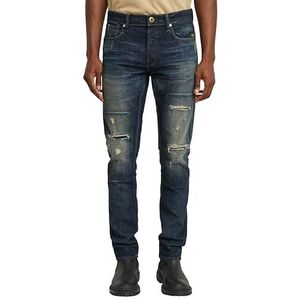 G-Star RAW 3301 Slim Jeans, Blauw (Antique Foundry Repaired 51001-d594-h102), 28W / 30L
