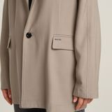 Boyfriend Blazer - Beige - Dames
