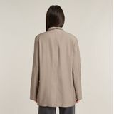 Boyfriend Blazer - Beige - Dames