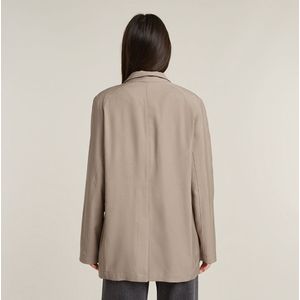 Boyfriend Blazer - Beige - Dames