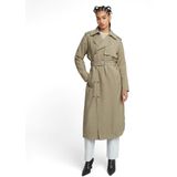G-star - Fluid Trenchcoat - Kuitlengte - Regular Fit - Lange Mouwen