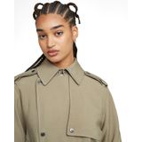 G-star - Fluid Trenchcoat - Kuitlengte - Regular Fit - Lange Mouwen