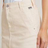 G-STAR - Rok 'Viktoria' - Crème - Minirok - Katoen