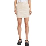 G-STAR - Rok 'Viktoria' - Crème - Minirok - Katoen