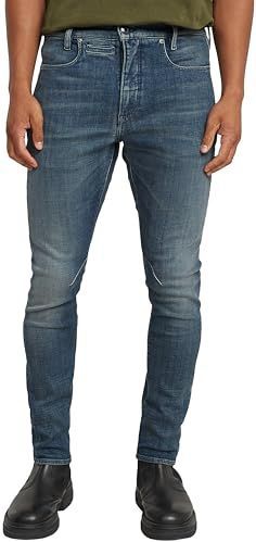 G-Star RAW D-Staq 3D Slim Jeans, Blauw (Antique Faded Blue Kloof D05385-d441-h104), 27W / 30L