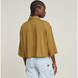 G-star - Boxy T-shirt - Effen - 3/4 Mouw