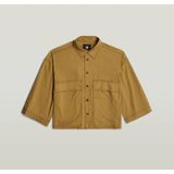 G-star - Boxy T-shirt - Effen - 3/4 Mouw