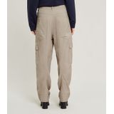 Cargobroek - Zwart - Katoen - Met Rits en Ingezette Zakken