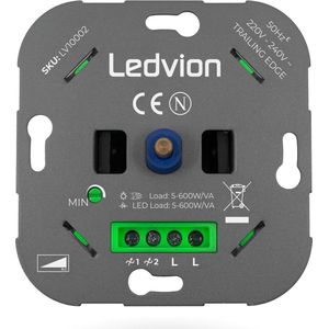 Ledvion - LED Dimmer 5-600W - Universeel