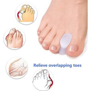 *** Teenspreider Siliconen 2 Stuks - Hallux Valgus - Gel teenspreider - van Heble® ***