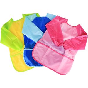 *** Verfschort Blauw - Kliederschort - Kinderverfschort - Knutselschort - Schilderschort - van Heble® ***