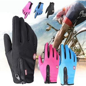 Large Pink Touchscreen Winter Handschoenen - Winddicht - van Heble®