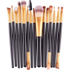 Make-up Kwasten Set - 20 Stuks - Synthetische Vezels - Cruelty Free
