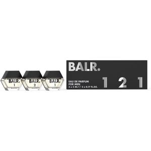 BALR. Men Miniature Set - BALR. 1 Eau de Parfum 5 ml + BALR. 2 Eau de Parfum 5 ml + BALR. 1 Eau de Parfum 5 ml