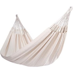 Hangmat Dubbele en enkele draagbare hangmat met boomtouwen | parachute-hangmatten | 200 x 100cm | Grijs