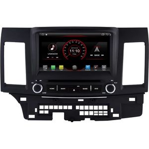 CarPlay Mitsubishi Lancer 2008-2012 (Rockford systeem) Android 11 navigatie en multimediasysteem DVD speler 2+16GB