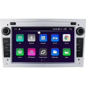 CarPlay geschikt voor Opel 2002-2014 Android navigatie en multimediasysteem 2+32GB ZILVER