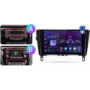 CarPlay geschikt voor Nissan Qashqai 2014-2021 Android 14 navigatie en multimediasysteem 2+32GB