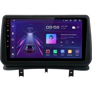 Android navigatie en multimediasysteem geschikt voor Renault Clio 2005-2012 1+16GB