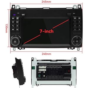 Android 11 Mercedes Benz CarPlay A klasse B klasse Vito Viano Sprinter Volkswagen Crafter navigatie en multimediasysteem 2+32GB