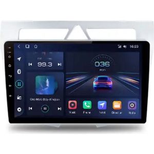 Navigatiesysteem auto met scherm - autoradio geschikt voor Android en iOS - wifi bluetooth radio - geschikt voor Kia Picanto 2007-2010