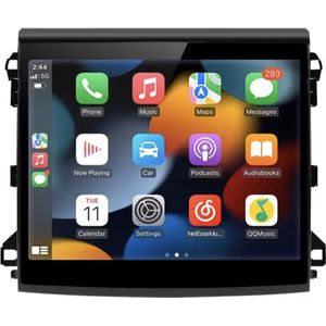 Navigatiesysteem auto met scherm - autoradio geschikt voor CarPlay en Android auto - bluetooth radio - geschikt voor Porsche Cayenne 2011-2017