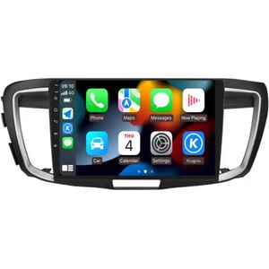 Navigatiesysteem auto met scherm - autoradio geschikt voor CarPlay en Android auto - bluetooth radio - geschikt voor Honda Accord 2013-2017