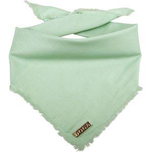 DOGA Honden bandana - Bandana voor honden - Honden sjaal - Halsdoek hond - Voile mint - Maat ML