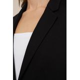 WE Fashion Dames getailleerde jersey stretch blazer