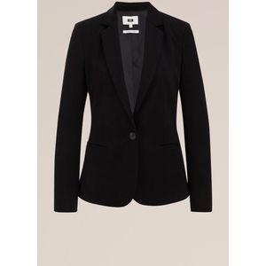 WE Fashion Dames getailleerde jersey stretch blazer