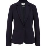 Blazer - Viscosemix - Knoopsluiting - Twee Paspelzakken - Normale Kraag - Lange Mouwen