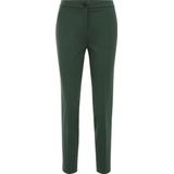 WE Fashion Slim Fit Pantalon Olijfgroen