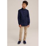 WE Fashion Overhemd Donkerblauw