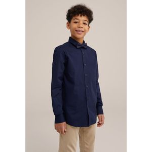 WE Fashion Overhemd Donkerblauw