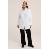 WE Fashion - Curve - Flared Legging - Velvet Ribstof